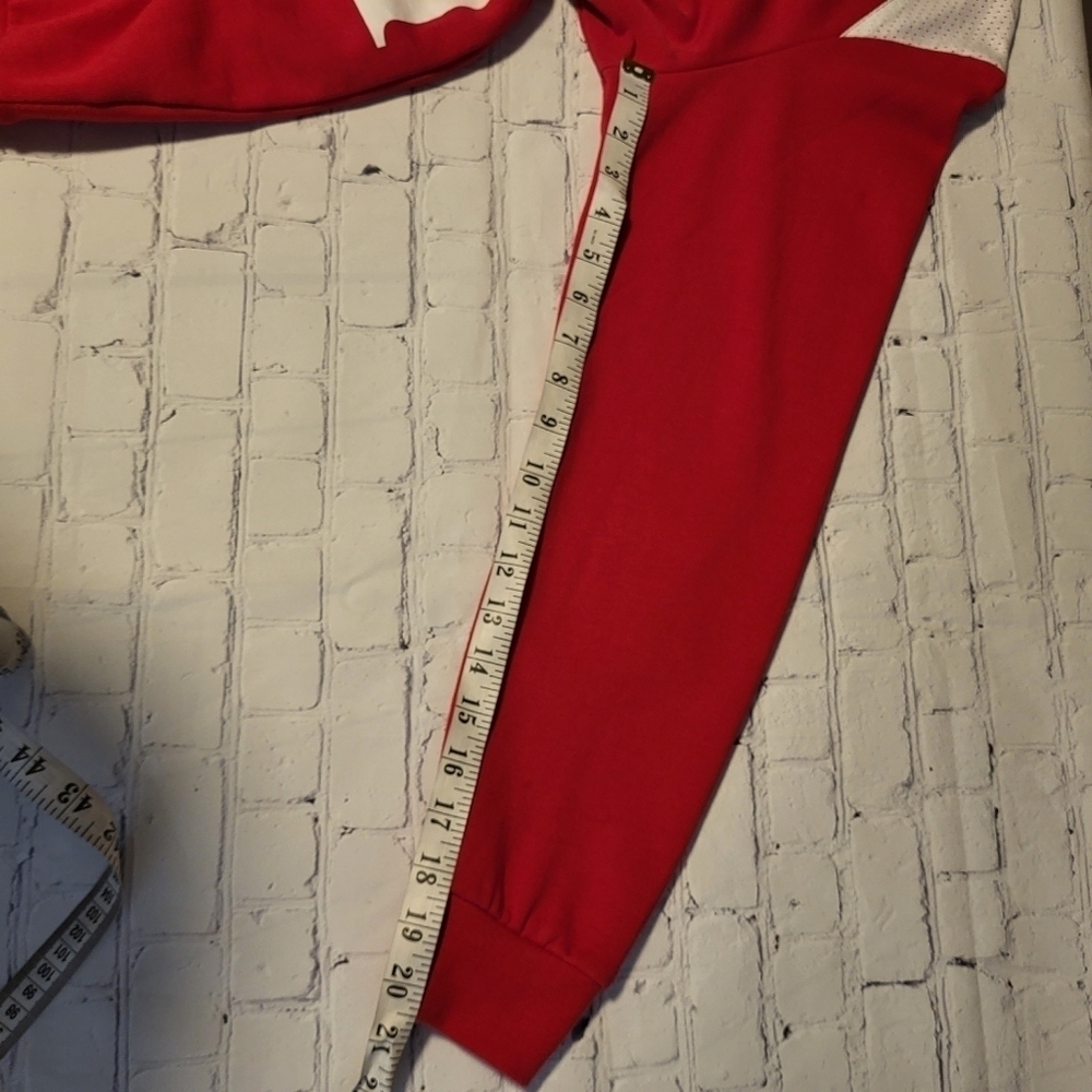 Kappa Sweatshirt Bernel Red Man Size Large - Picture 9 of 11